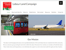 Tablet Screenshot of labourland.org